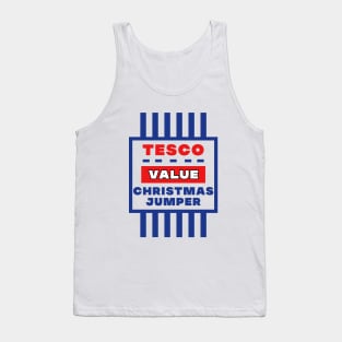 Christmas Jumper Funny Christmas tesco Value Christmas Jumper Tank Top